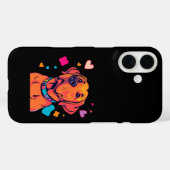 🌟 Kleurrijke Labrador Dog Art Case-Mate iPhone Case (Achterkant (horizontaal))