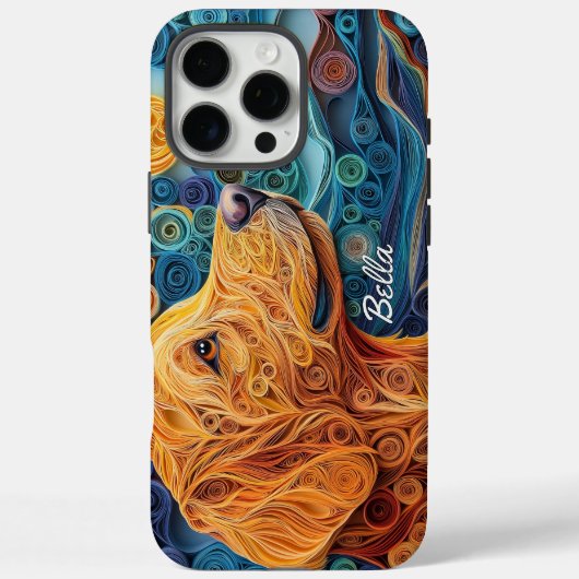 Kleurrijke Labrador Retriever Portret Case-Mate iPhone Case (Achterkant)