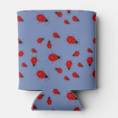 Kleurrijke ladybugs clipkunst blikjeskoeler (Achterkant)