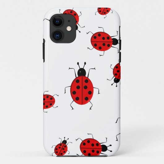 Kleurrijke ladybugs clipkunst Case-Mate iPhone case (Achterkant)