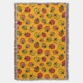 Kleurrijke ladybugs deken (Voorkant Verticaal)