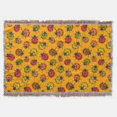 Kleurrijke ladybugs deken (Voorkant)