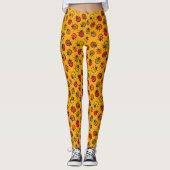Kleurrijke ladybugs leggings (Voorkant)