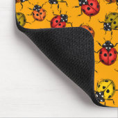 Kleurrijke ladybugs muismat (Hoek)