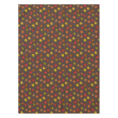 Kleurrijke ladybugs op bruin tafelkleed (Voorkant)