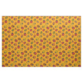 Kleurrijke ladybugs stof (Fat Quarter)