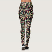 kleurrijke lagen van dartboards, leggings (Achterkant)