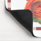 Kleurrijke landenkwekerkunst muismat (Hoek)