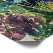 Kleurrijke Landscape Waterverf Wall Poster (Hoek)