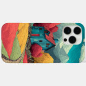 Kleurrijke Landschap Ontwerp Telefoonhoes Case-Mate iPhone Case (Achterkant (horizontaal))