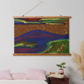 Kleurrijke Landschap Tapestry artwork Hangend Wandkleed (Slaapkamer)
