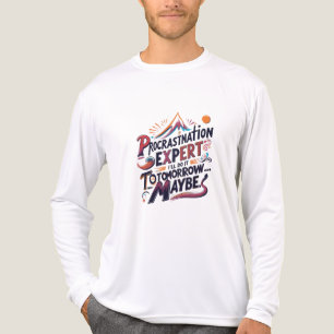 Kleurrijke lange mouw Tri-Blend T-shirt voor creat