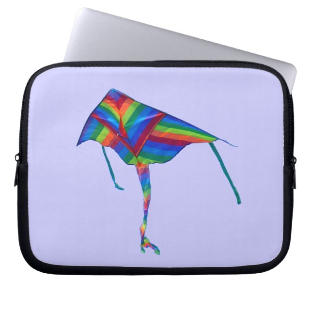 Kleurrijke laptophoes laptop sleeve (Voorkant)
