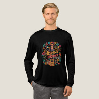 Kleurrijke Latijns-Amerikaanse volks kunst Ce voor Tri-Blend Shirt