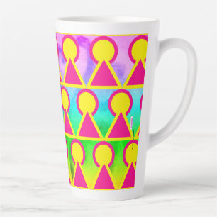 Kleurrijke Latte Mok