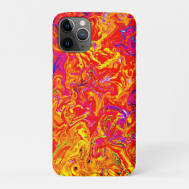Kleurrijke Lava Kleuren Abstract Ontwerp Case-Mate iPhone Case