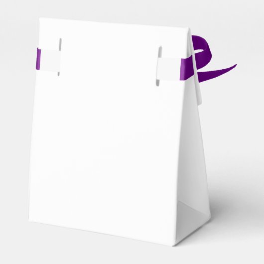 Kleurrijke Lavendel Flowers Baby shower Favor Box Bedankdoosjes (Achterkant)