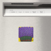 Kleurrijke lavendelmagneet magneet (Insitu (Vaatwasser))