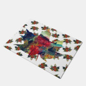 Kleurrijke Leaf Art Deurmat (Schuin)