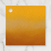 Kleurrijke Leather Art Gift Labels (Voorkant)