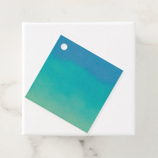 Kleurrijke Leather Art Gift Labels (In situ)