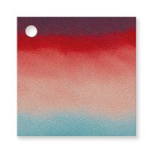 Kleurrijke Leather Art Gift Labels