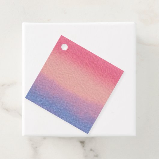 Kleurrijke Leather Art Gift Labels (In situ)