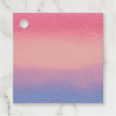 Kleurrijke Leather Art Gift Labels (Voorkant)