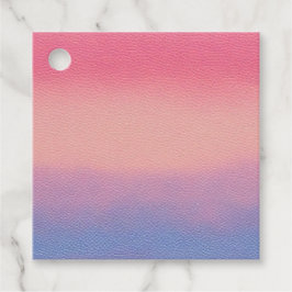 Kleurrijke Leather Art Gift Labels