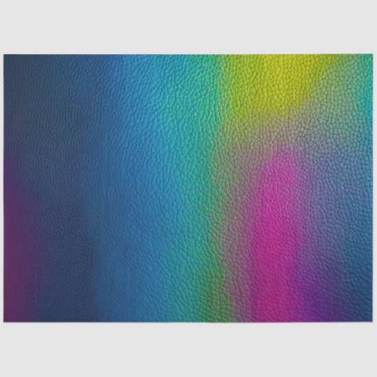 Kleurrijke Leather Art Tissue Paper Tissuepapier (Voorkant)