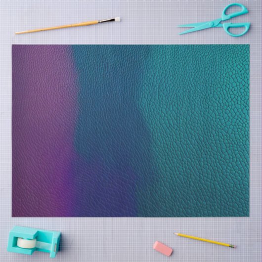 Kleurrijke Leather Art Tissue Paper Tissuepapier (Craft)