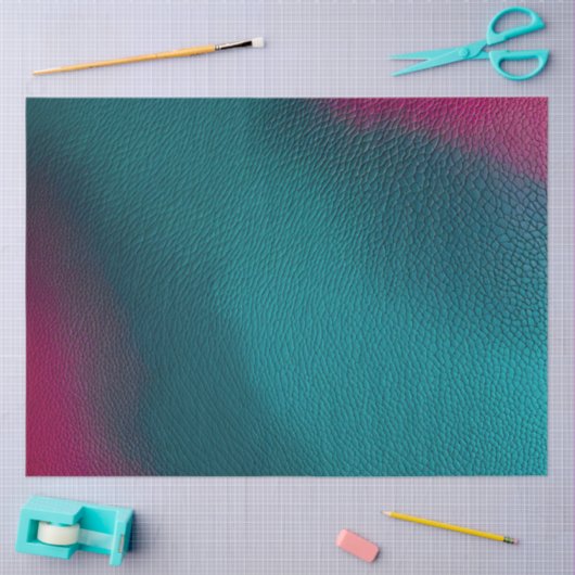 Kleurrijke Leather Art Tissue Paper Tissuepapier (Craft)