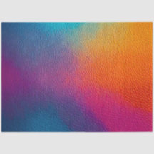 Kleurrijke Leather Art Tissue Paper