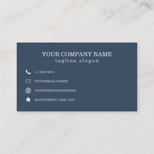 Kleurrijke Leaves and Flowers Visitekaartje (Achterkant)