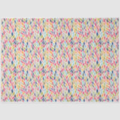 Kleurrijke lederen patroonzacht weefselomhulsel tissuepapier (Voorkant)