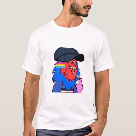 Kleurrijke leeuw t-shirt (Voorkant)