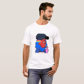 Kleurrijke leeuw t-shirt (Voorkant volledig)