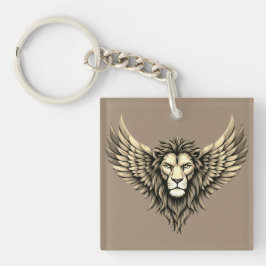 Kleurrijke Leeuwenhart Sleutelhanger