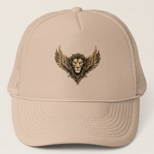 Kleurrijke Leeuwenhart Trucker Pet