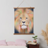 Kleurrijke leeuwenkwekerkunst hangend wandkleed (Slaapkamer)