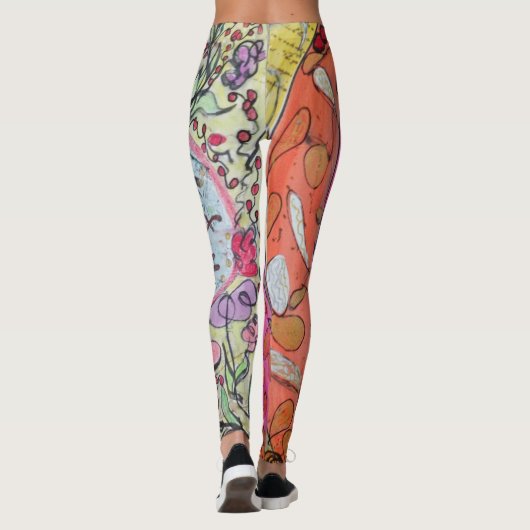 Kleurrijke Leggings (Achterkant)