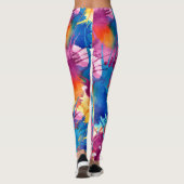 Kleurrijke leggings (Achterkant)