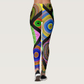 Kleurrijke Leggings (Achterkant)