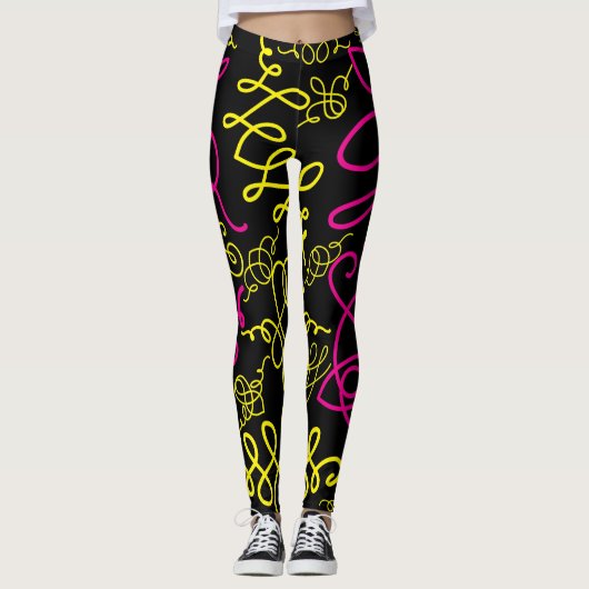 Kleurrijke Leggings (Voorkant)
