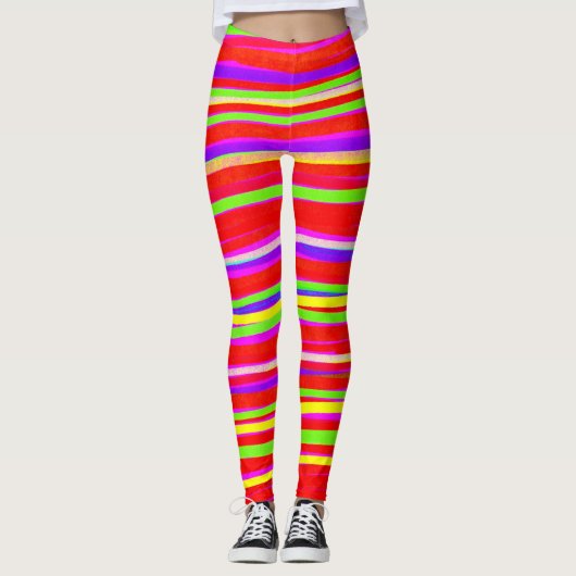 Kleurrijke Leggings (Voorkant)