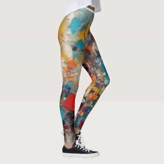Kleurrijke Leggings (Rechts)