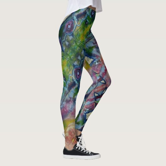 Kleurrijke Leggings (Rechts)