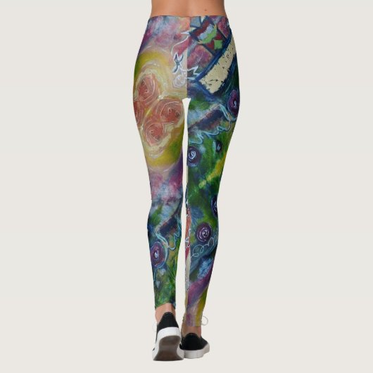 Kleurrijke Leggings (Achterkant)