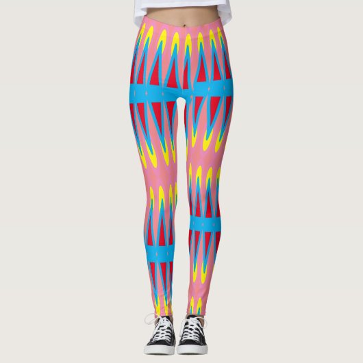 Kleurrijke Leggings (Voorkant)