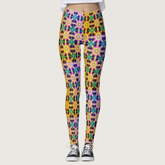 Kleurrijke Leggings (Voorkant)